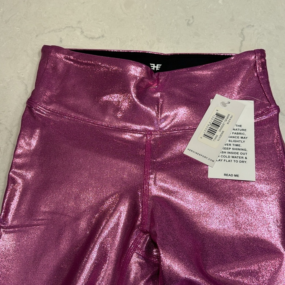 Heroine Sport Magenta Leggings - Picture 5 of 5